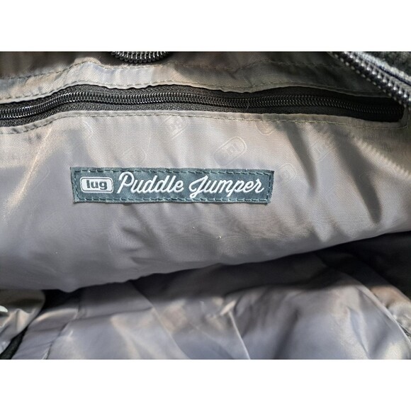 Lug Overnight Travel Gym Tote Puddle Jumper Quilted Gray Bag Carry On - Picture 13 of 13